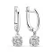 Серьги из белого золота с бриллиантами (арт. 2190682202) – изображение 1