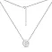 Серебряное колье с фианитами (арт. 7507/1756) – изображение 2
