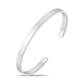Фото Незамкнутый браслет-манжет  Trendy Style из серебра (арт. 7509/922/5)