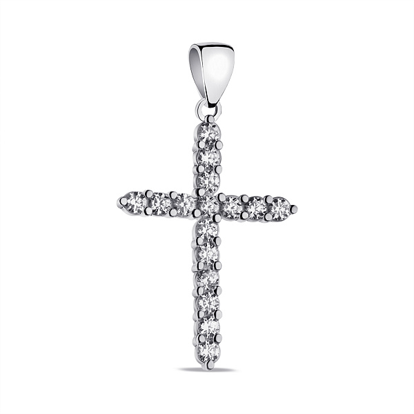 Серебряный подвес с фианитами (арт. 7503/032) – изображение 1