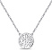 Серебряное колье без камней (арт. 7507/1972) – изображение 1