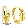 Серьги из желтого золота Змея (арт. 1091093/15ж) – изображение 3