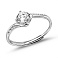 Серебряное кольцо с фианитами (арт. 7501/8075) – изображение 1