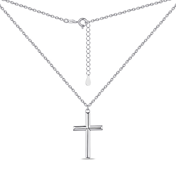 Колье из серебра Крестик (арт. 7507/1835) – изображение 2