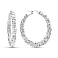 Серьги из белого золота Francelli (арт. е1091770/40бм) – изображение 1