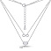 Серебряное многослойное колье (арт. 7507/2230) – изображение 3
