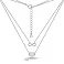 Серебряное многослойное колье (арт. 7507/2230) – изображение 3