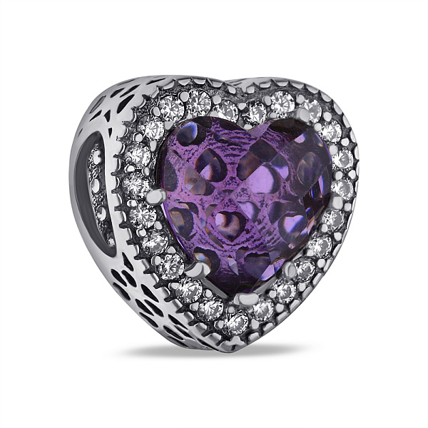 Серебряный шарм Сердце (арт. 7903/П5ФА/797) – изображение 1