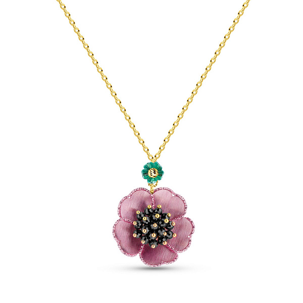 Колье из желтого золота Francelli (арт. 352710жрзч) – изображение 1