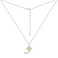 Серебряное колье с фианитами (арт. 7507/2574бж) – изображение 3