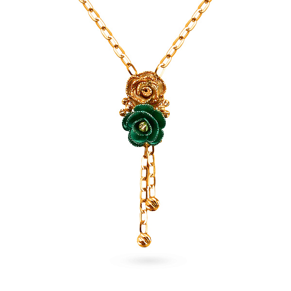 Золотое колье Francelli (арт. 350951жз) – изображение 1