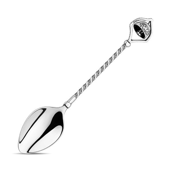 Детская ложка из серебра на крестины (арт. 7922/9014) – изображение 1