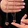 Золотое колье Сердце (арт. 360208) – изображение 7