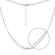 Фото Колье из серебра "Узелок" Trendy Style (арт. 7507/1620)