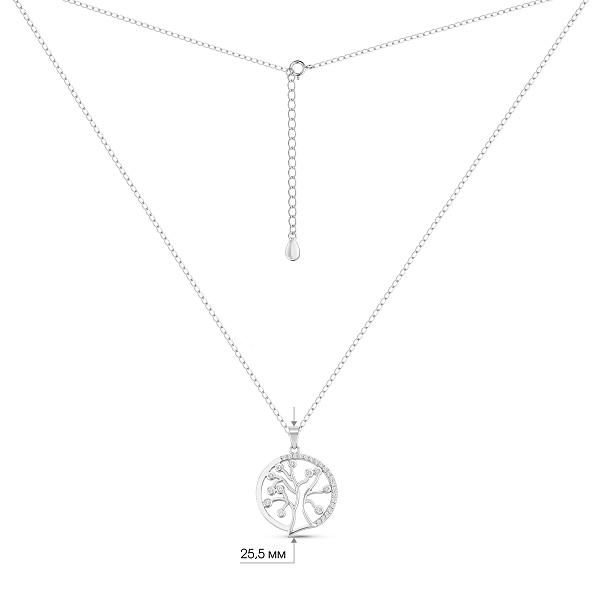 Колье из серебра Дерево жизни (арт. 7507/2496) – изображение 3