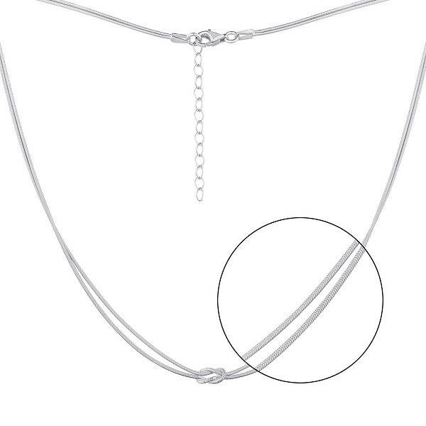 Колье из серебра "Узелок" Trendy Style (арт. 7507/1620) – изображение 1