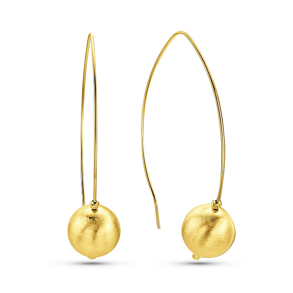 Серьги из желтого золота Francelli (арт. 1091585ж) – изображение 1