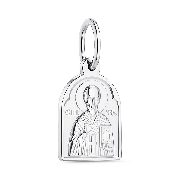 Серебряная ладанка без камней (арт. 7517/2-4163.0.2) – изображение 1