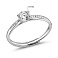 Серебряное кольцо с фианитами (арт. 7501/8084) – изображение 2