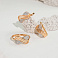 Каблучка золота Нескінченність з фіанітами (арт. 141150) – зображення 2