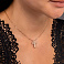 Золотое колье Крестик (арт. 353003) – изображение 3
