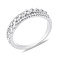 Серебряное кольцо с фианитами (арт. 7501/8508) – изображение 4