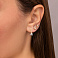 Сережки золотые с бриллиантами (арт. С011114040) – изображение 3