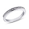 Серебряное кольцо с фианитами (арт. 7501/3692) – изображение 1