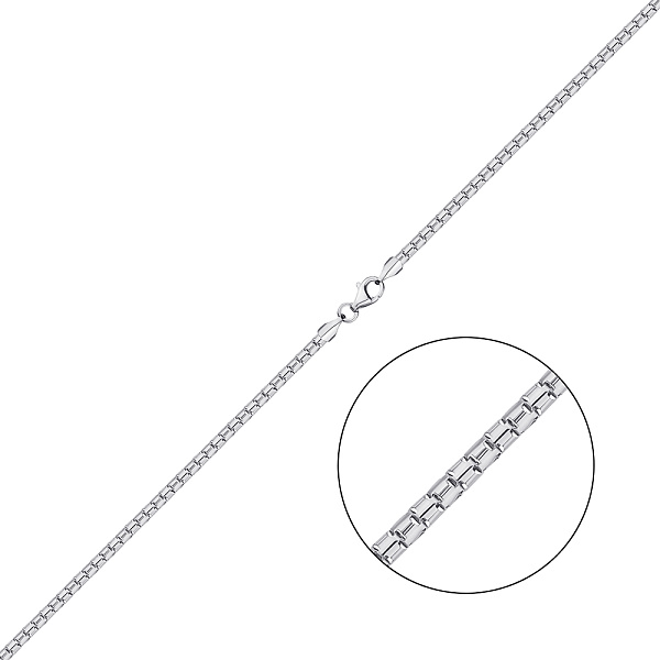 Серебряная цепь плетения Попкорн (арт. 03021310) – изображение 1
