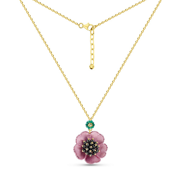 Колье из желтого золота Francelli (арт. 352710жрзч) – изображение 2