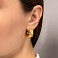 Золотые серьги-кольца Francelli (арт. 1091862/20ж) – изображение 2