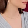 Колье Бесконечность из красного золота (арт. 352540) – изображение 5