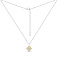 Серебряное колье с фианитами (арт. 7507/2574бж) – изображение 2
