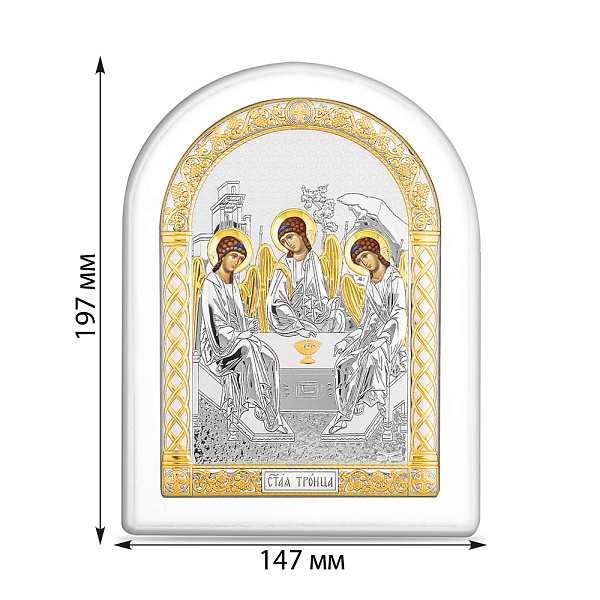 Ікона Трійця (147х197 мм) (арт. A-4/023G/B) – зображення 2