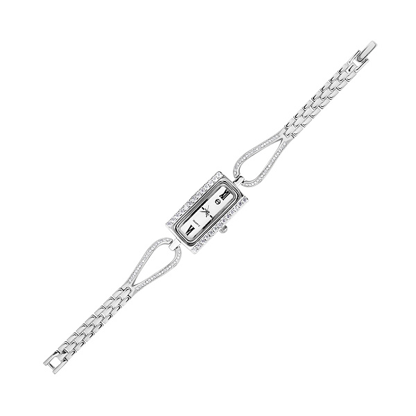 Серебряные часы с фианитами (арт. 7526/307) – изображение 1