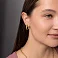 Серьги-кольца "Переплетение" из желтого золота  (арт. 109206/20ж) – изображение 3