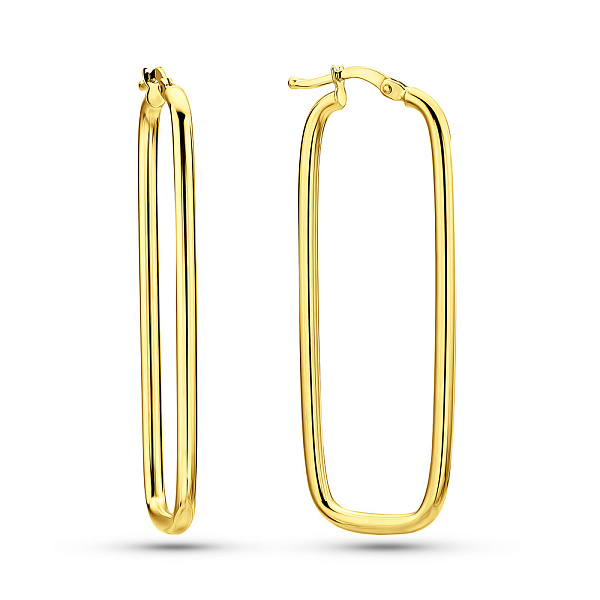 Серьги из желтого золота (арт. 1091609/45ж) – изображение 1