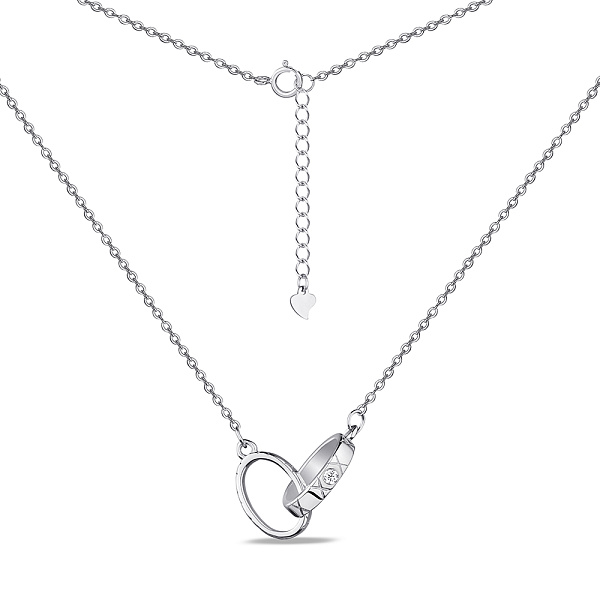 Серебряное колье Дерево жизни с фианитами (арт. 7507/1914) – изображение 2