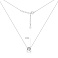 Серебряное колье с подвесками с фианитами (арт. 7507/2408) – изображение 3