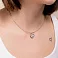 Серебряное колье Сердце (арт. 7507/2074) – изображение 2