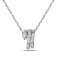 Серебряное колье с фианитами (арт. 7507/1645) – изображение 1