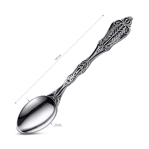 Ложка зі срібла чайна (арт. 7922/8100054) – зображення 2