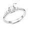 Серебряное кольцо с фианитами (арт. 7501/8698) – изображение 2