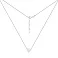 Серебряное колье с жемчугом (арт. 7507/2435жб) – изображение 2