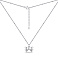 Серебряное колье Бантик (арт. 7507/1902) – изображение 2
