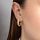 Серьги из красного золота (арт. 1091646) – изображение 2