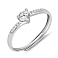 Серебряное кольцо с фианитами (арт. 7501/8064) – изображение 1