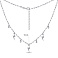 Серебряное колье Молнии с фианитами (арт. 7507/1827) – изображение 3