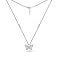Колье из белого золота Бабочка Francelli (арт. 352660б) – изображение 2
