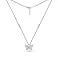 Колье из белого золота Бабочка Francelli (арт. 352660б) – изображение 2